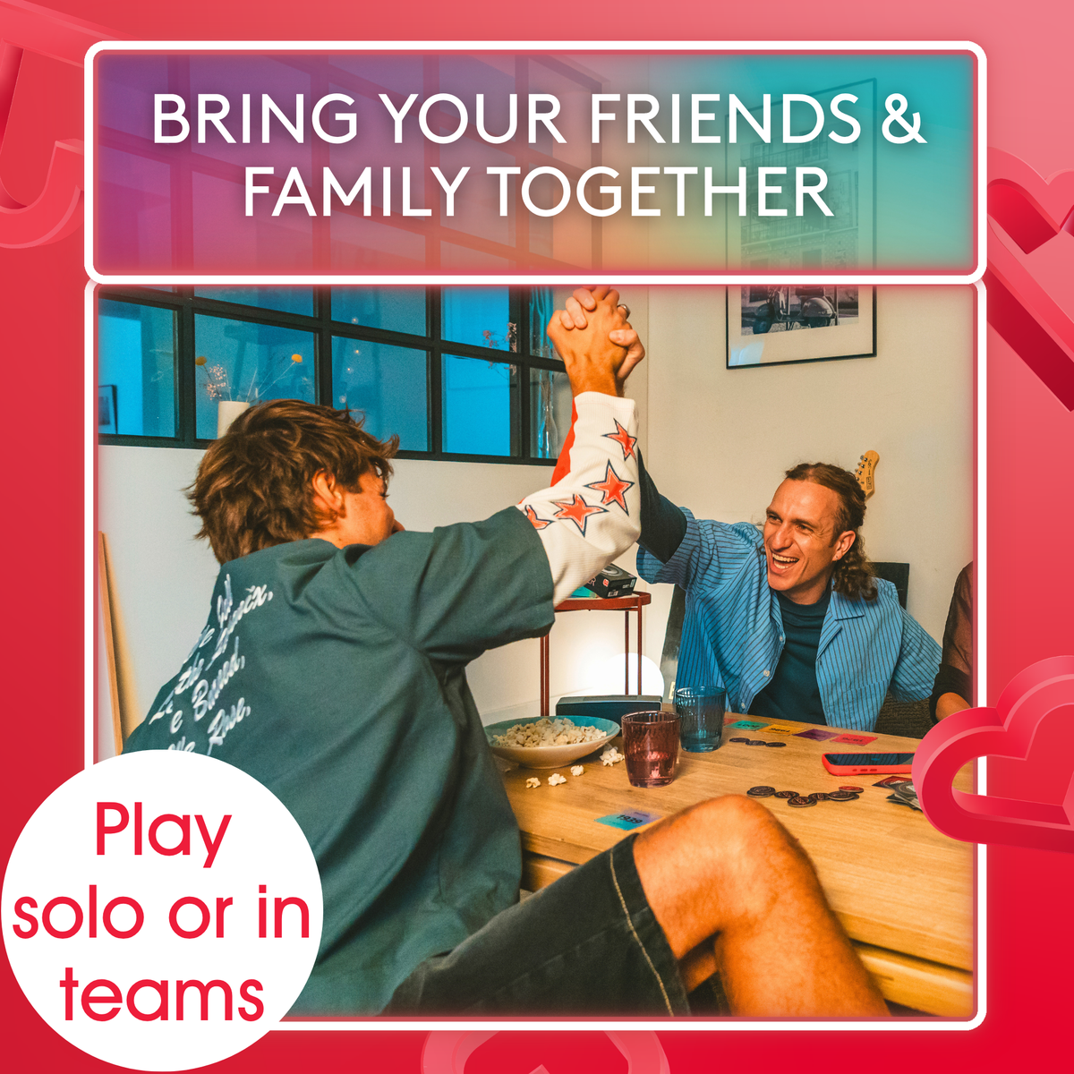HITSTER: The Heart Edition, Feel-Good Music Party Game