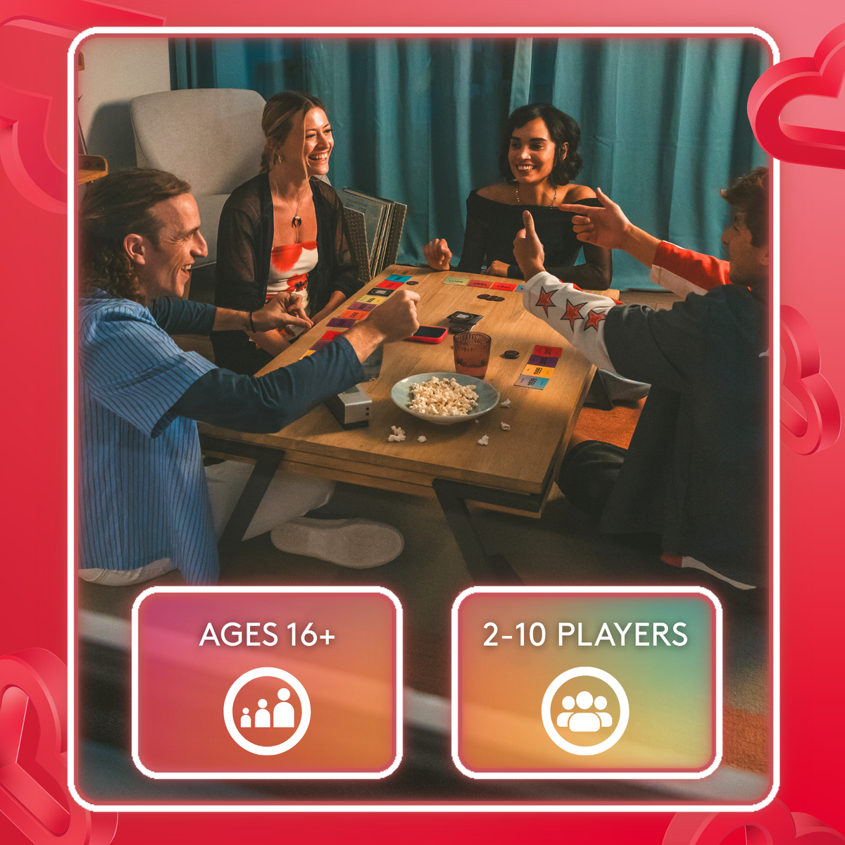 HITSTER: The Heart Edition, Feel-Good Music Party Game