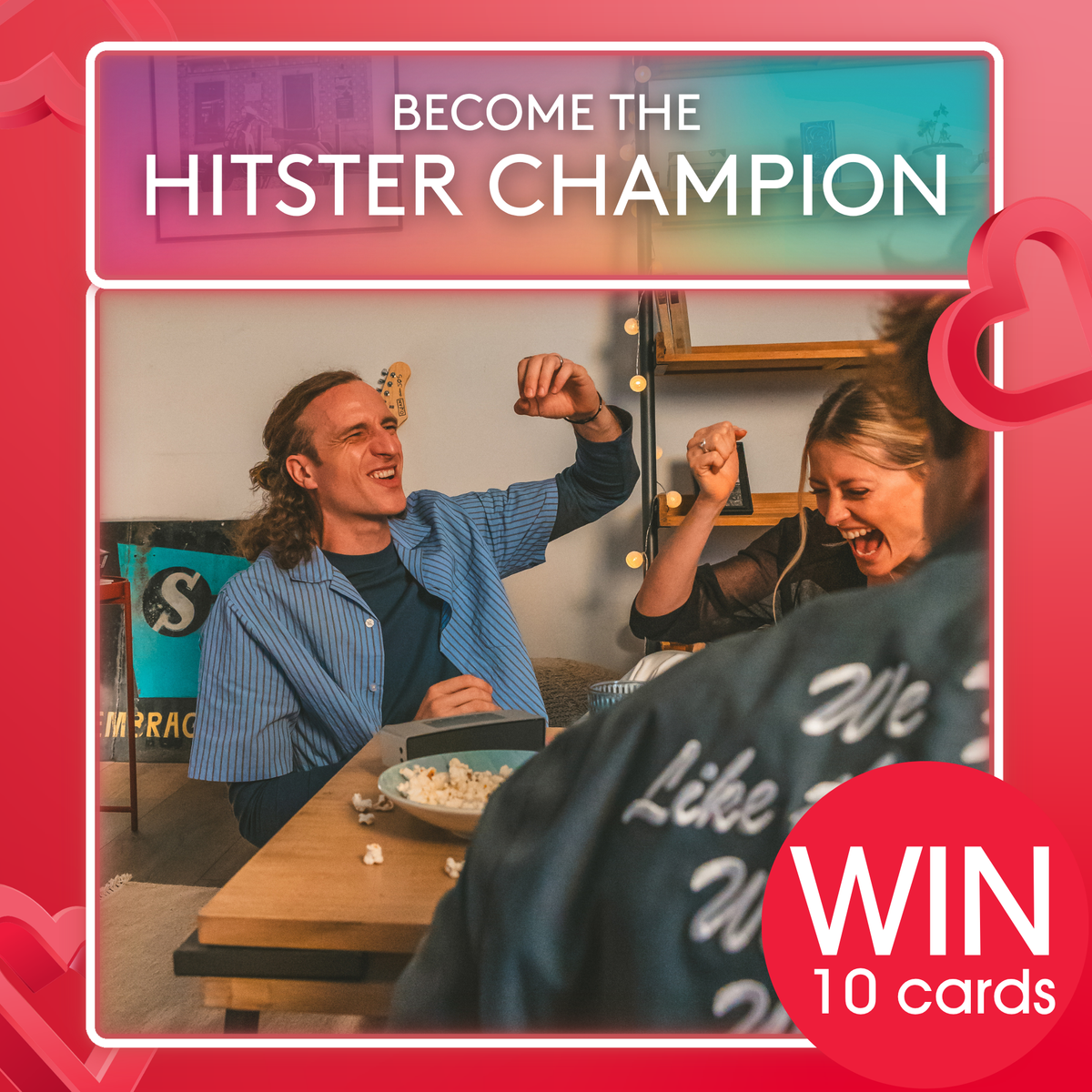 HITSTER: The Heart Edition, Feel-Good Music Party Game