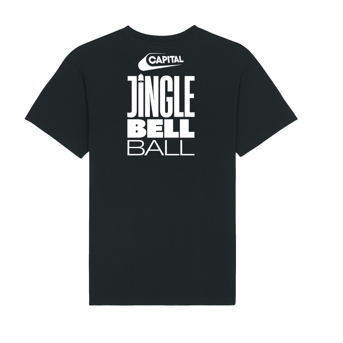 Jingle Bell Ball Black Unisex T-Shirt