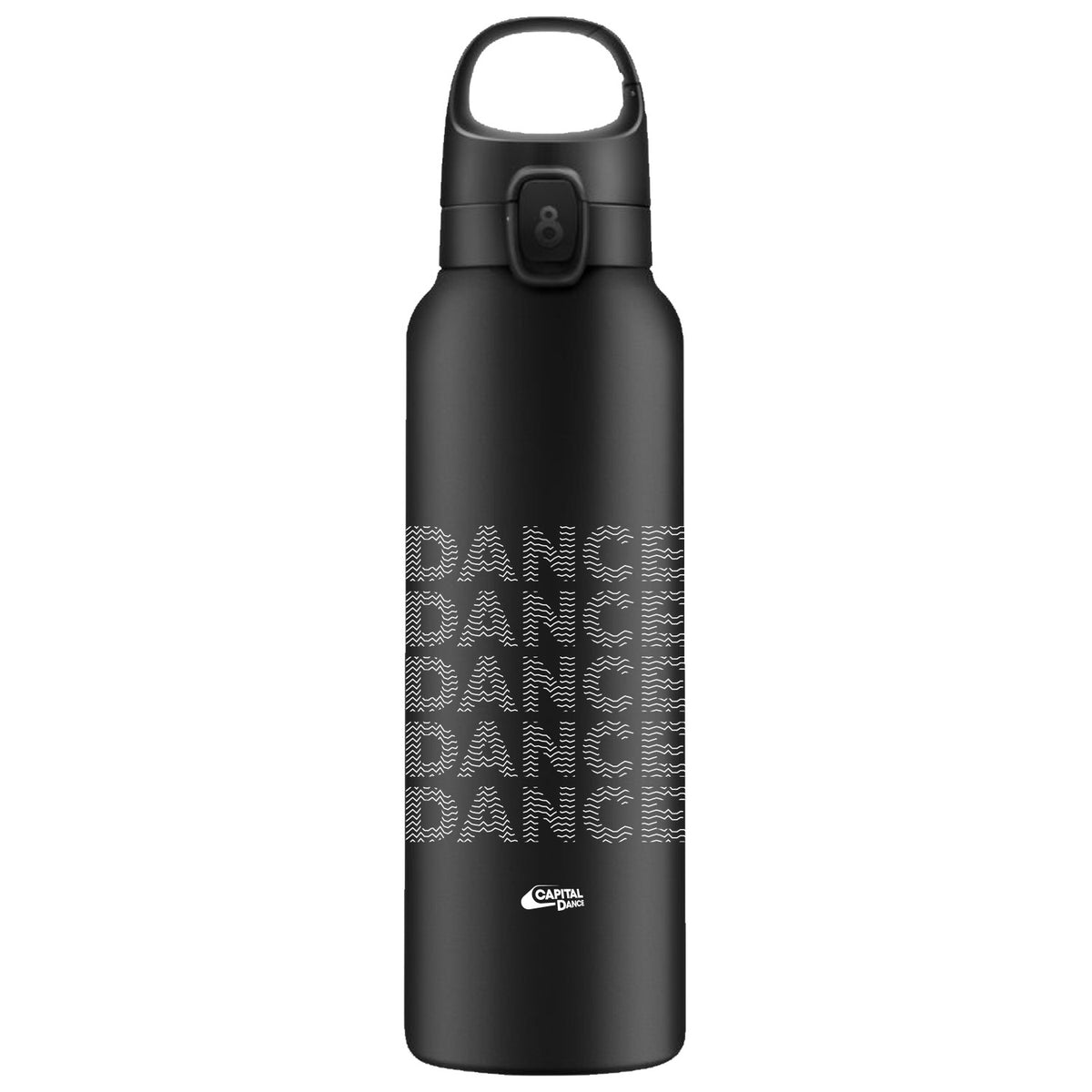 Capital Dance Black Water Bottle