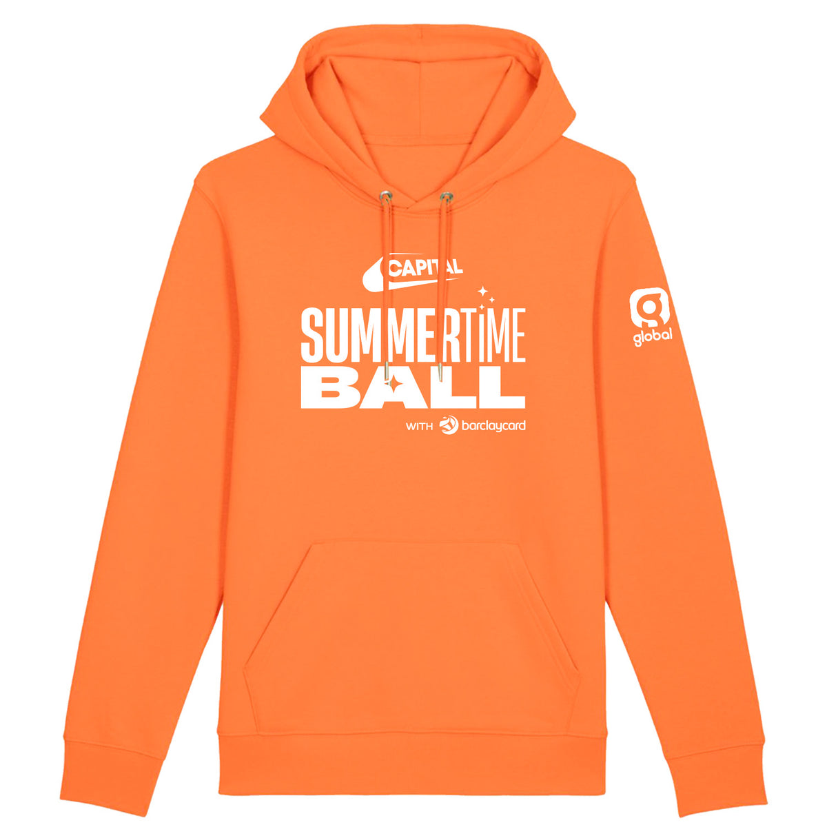 Summertime Ball 2023 Line Up In Orange Hoodie