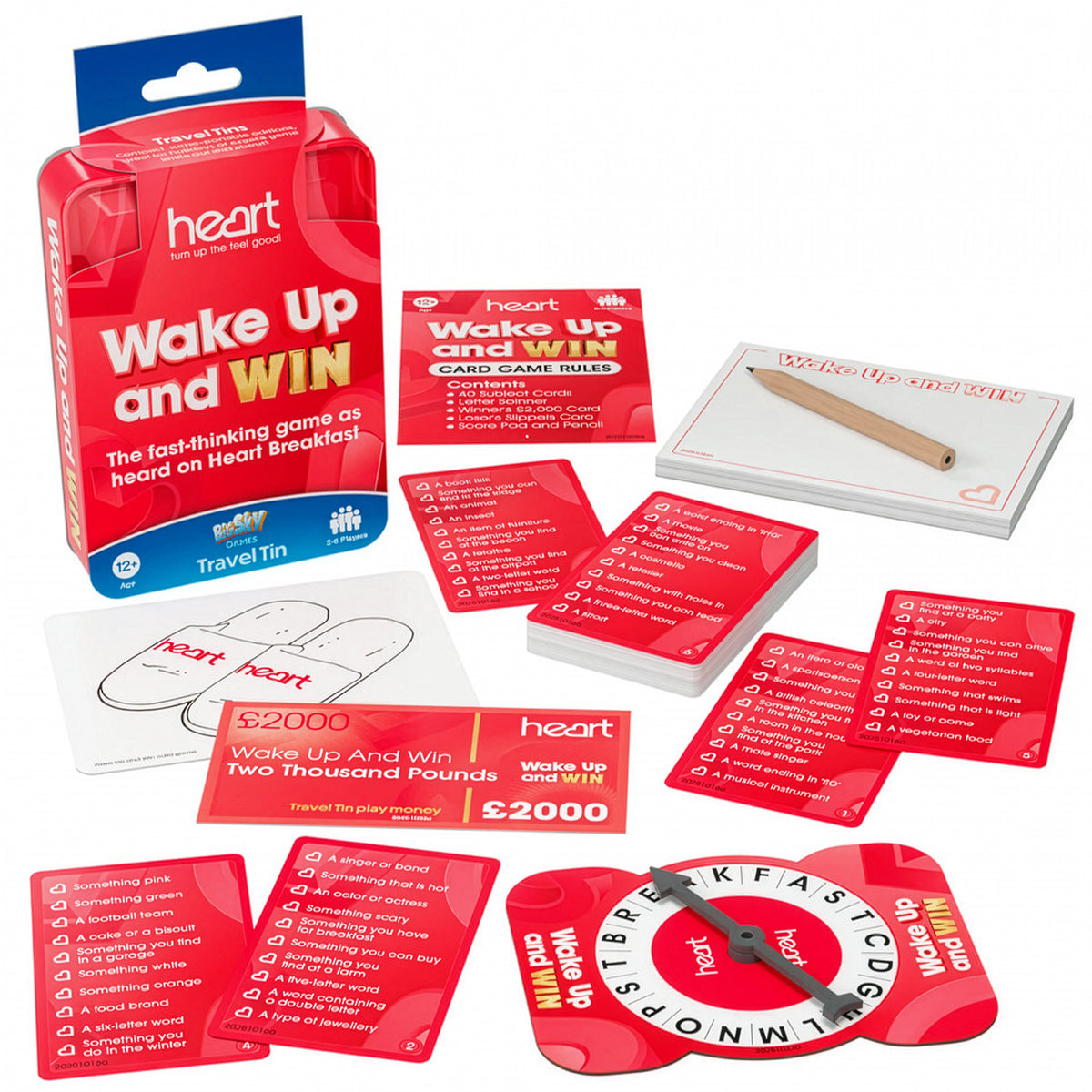 Wake Up and Win Card Game