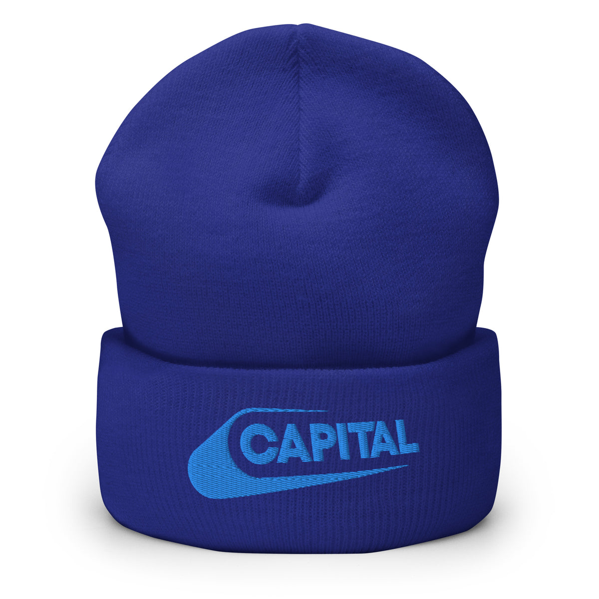 Capital Aqua/Blue Cuffed Beanie