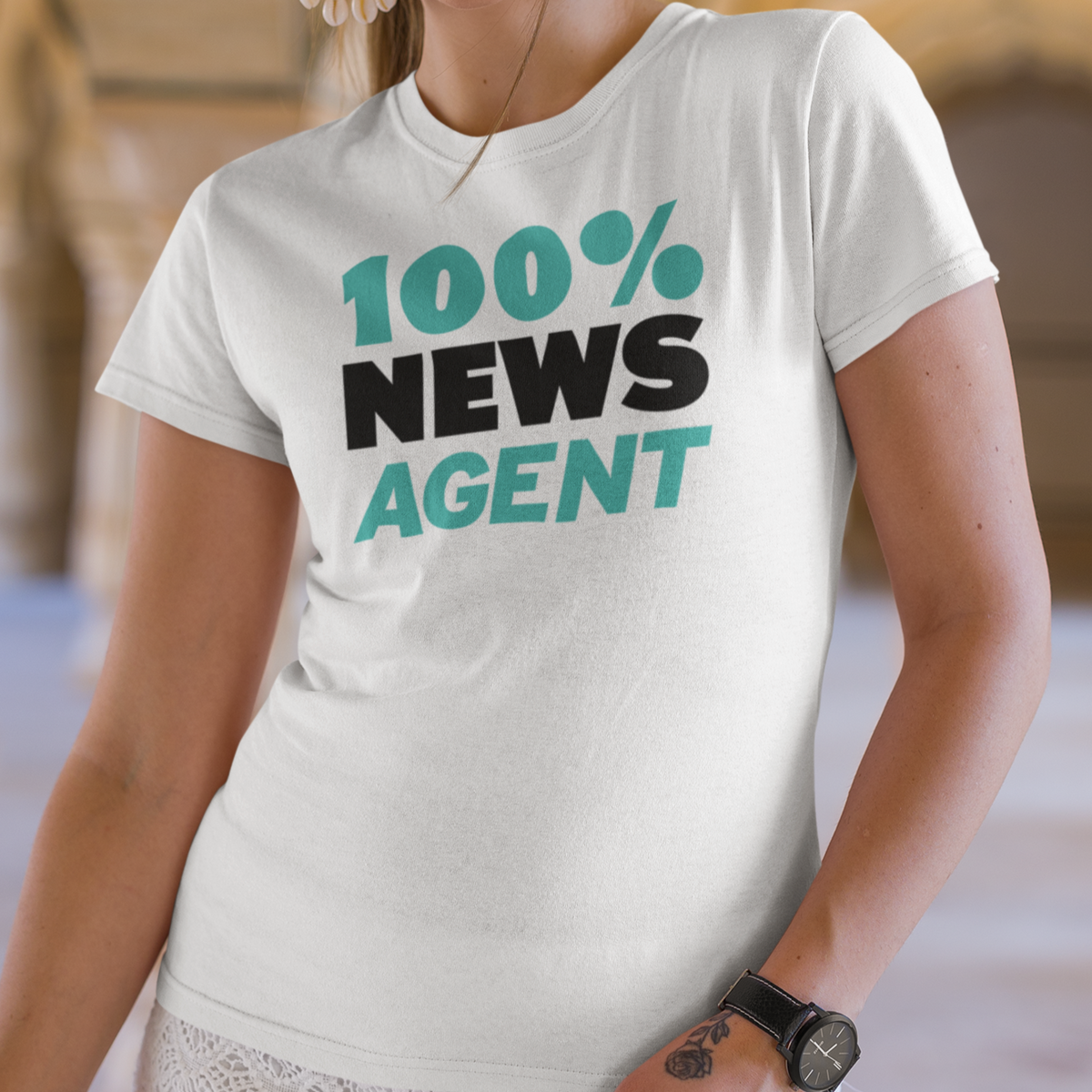 100% News Agent Unisex T-Shirt