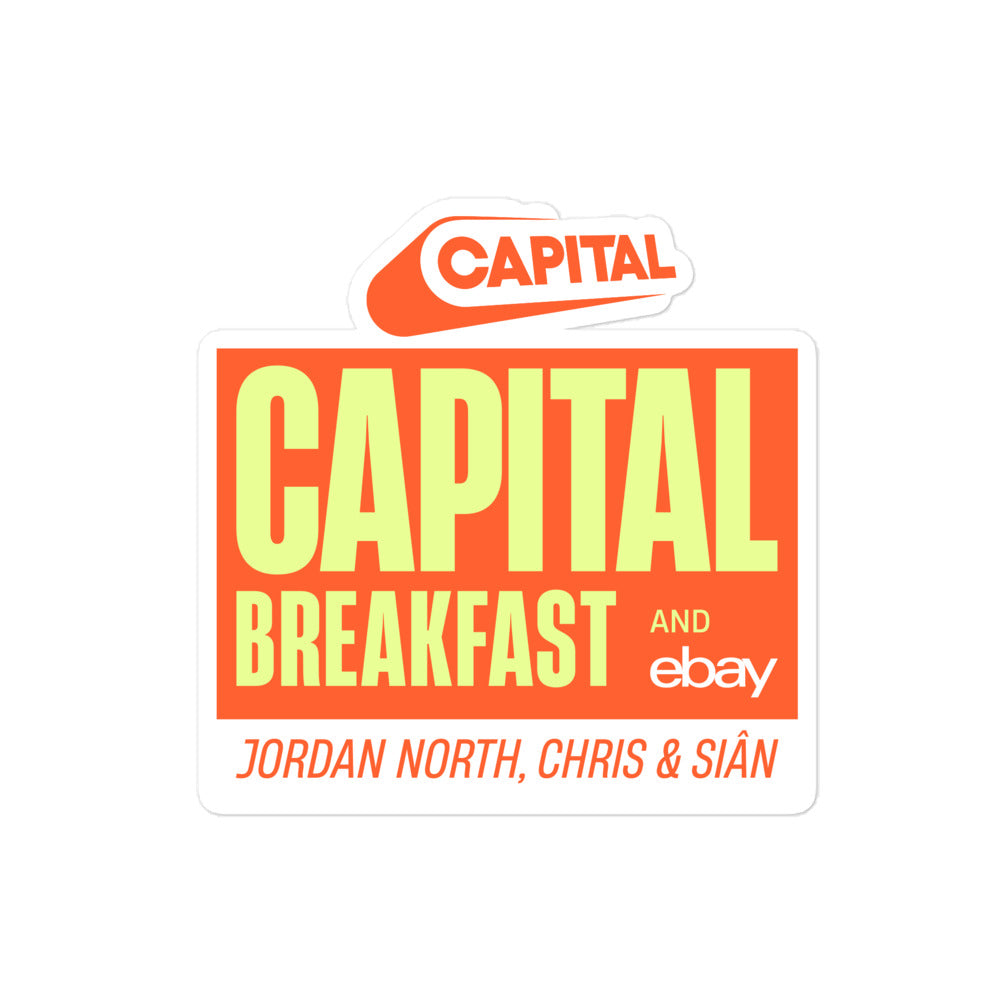Capital breakfast Sticker