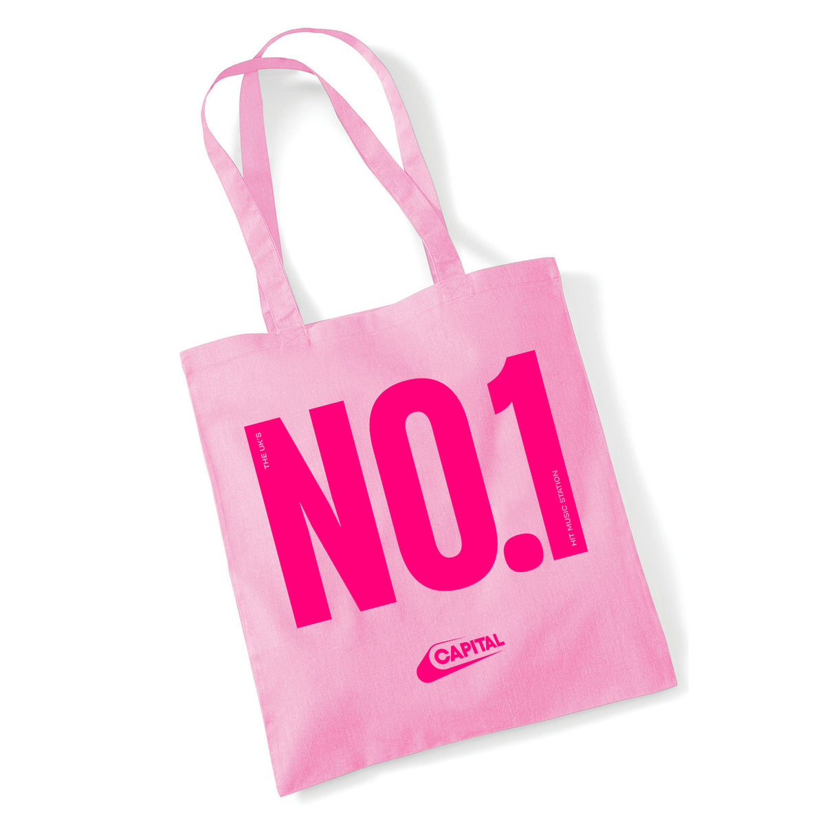 No.1 Pink Tote Bag