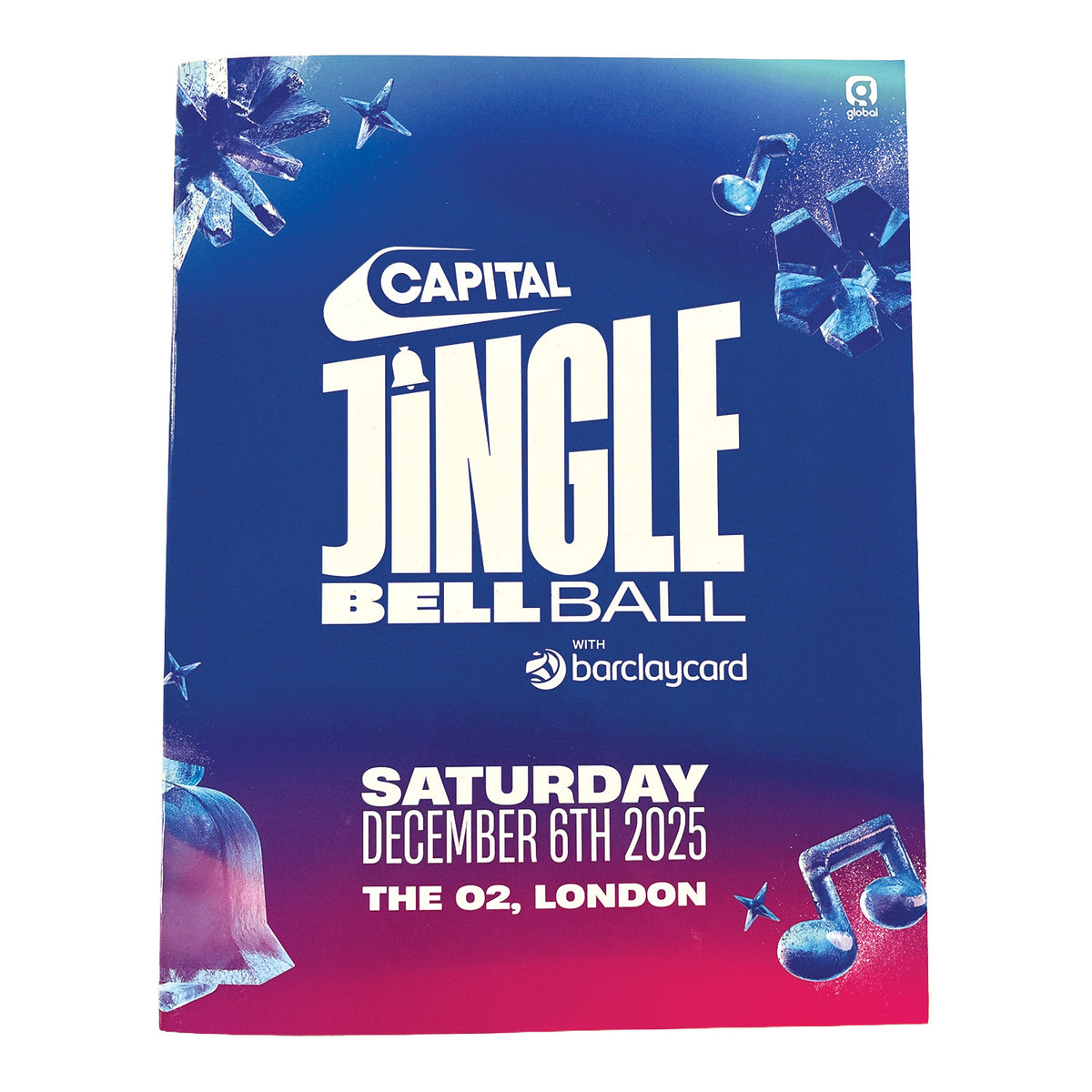Jingle Bell Ball 2025 SATURDAY Programme