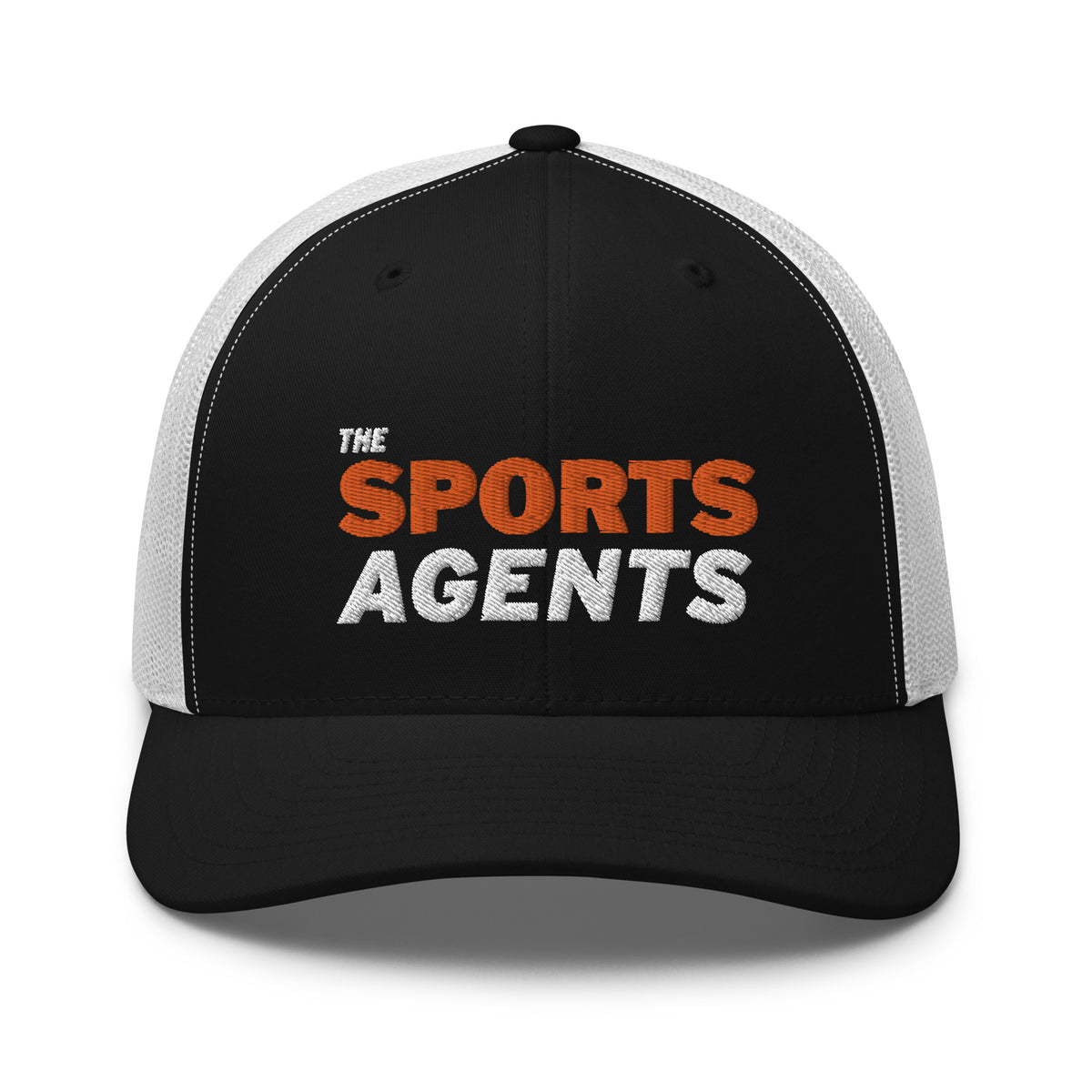The Sports Agents Black Trucker Cap