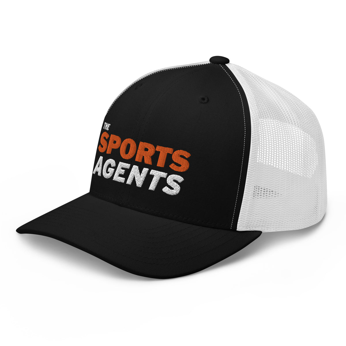 The Sports Agents Black Trucker Cap