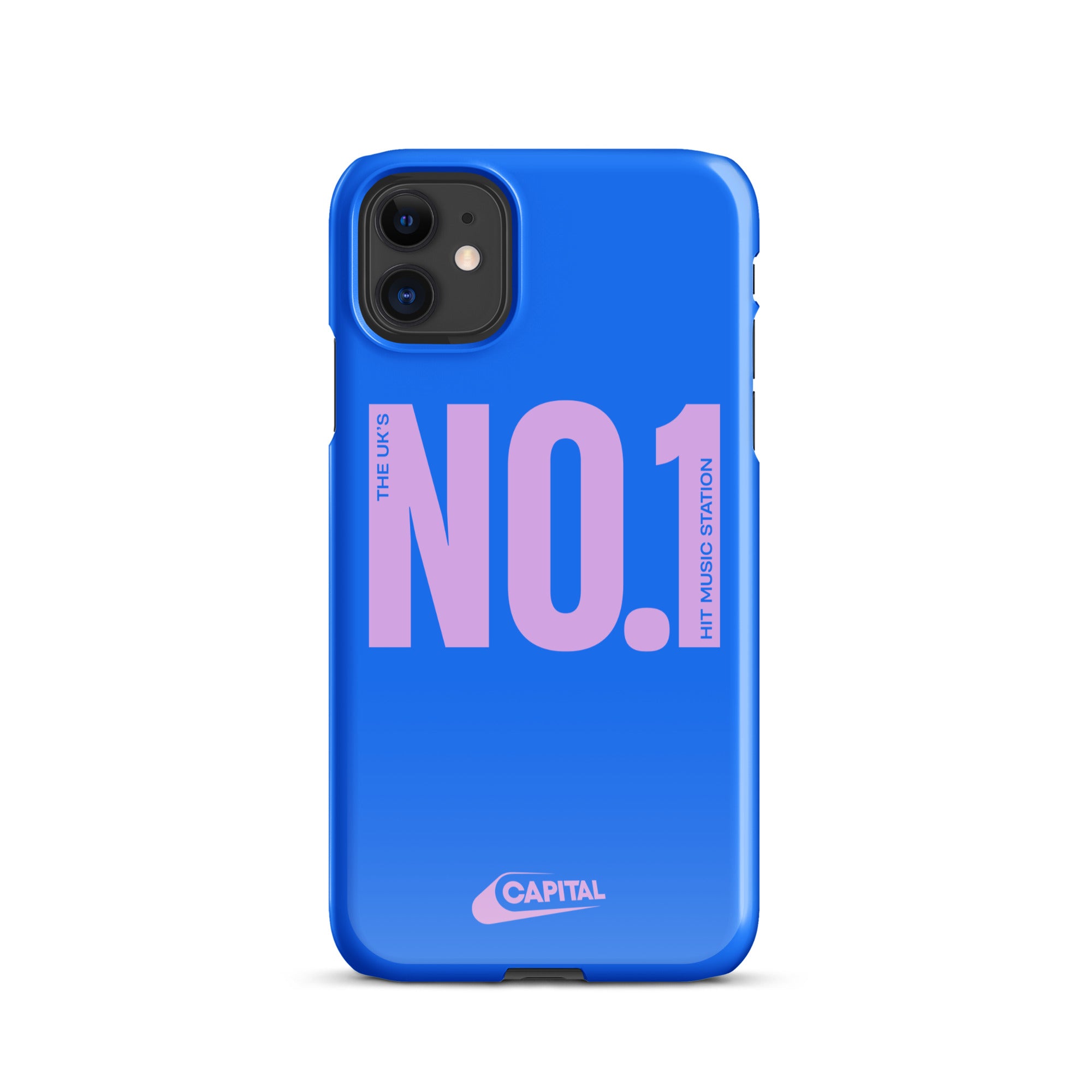 Capital No.1 Blue Snap case for iPhone