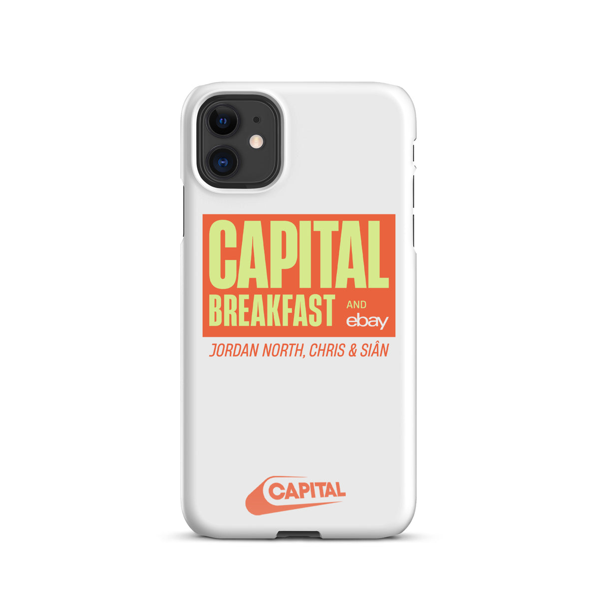 Capital breakfast White Snap case for iPhone®