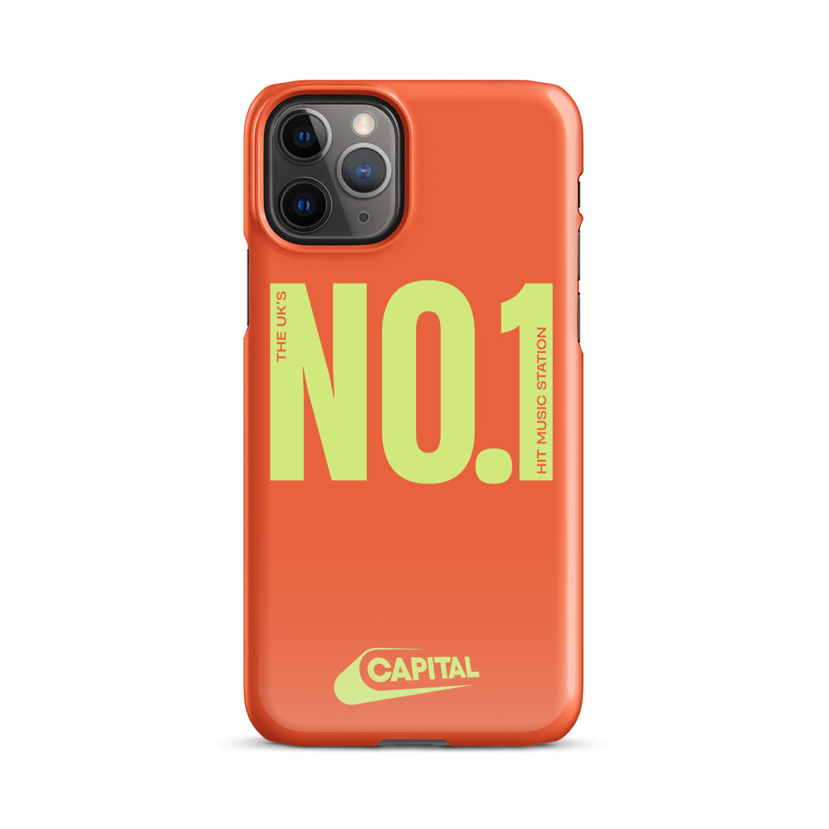 Capital No.1 Orange Snap case for iPhone® - Capital Breakfast Edition