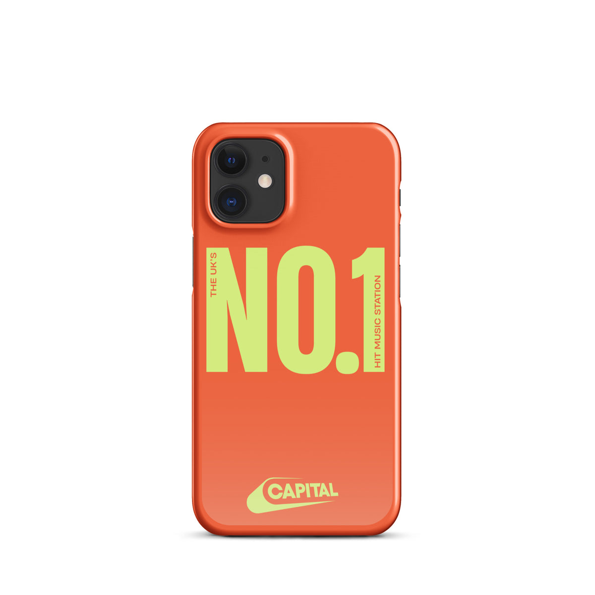 Capital No.1 Orange Snap case for iPhone® - Capital Breakfast Edition