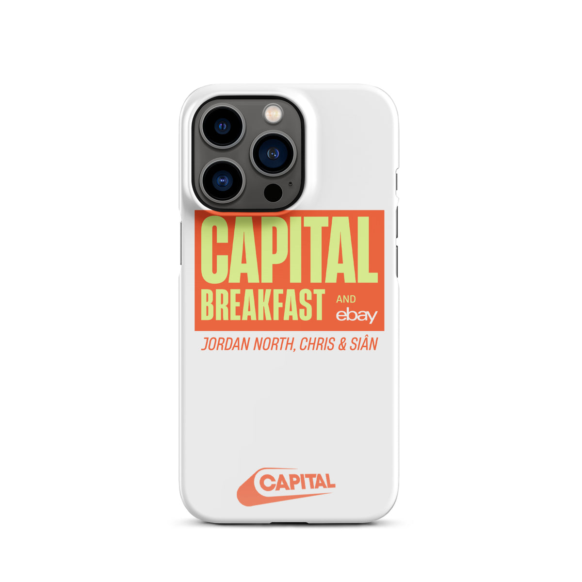 Capital breakfast White Snap case for iPhone®