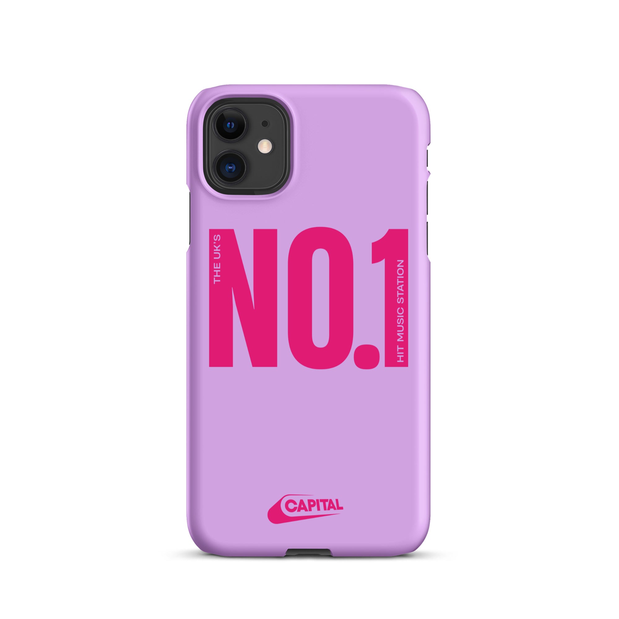 Capital No.1 Pink Snap Case for iPhone