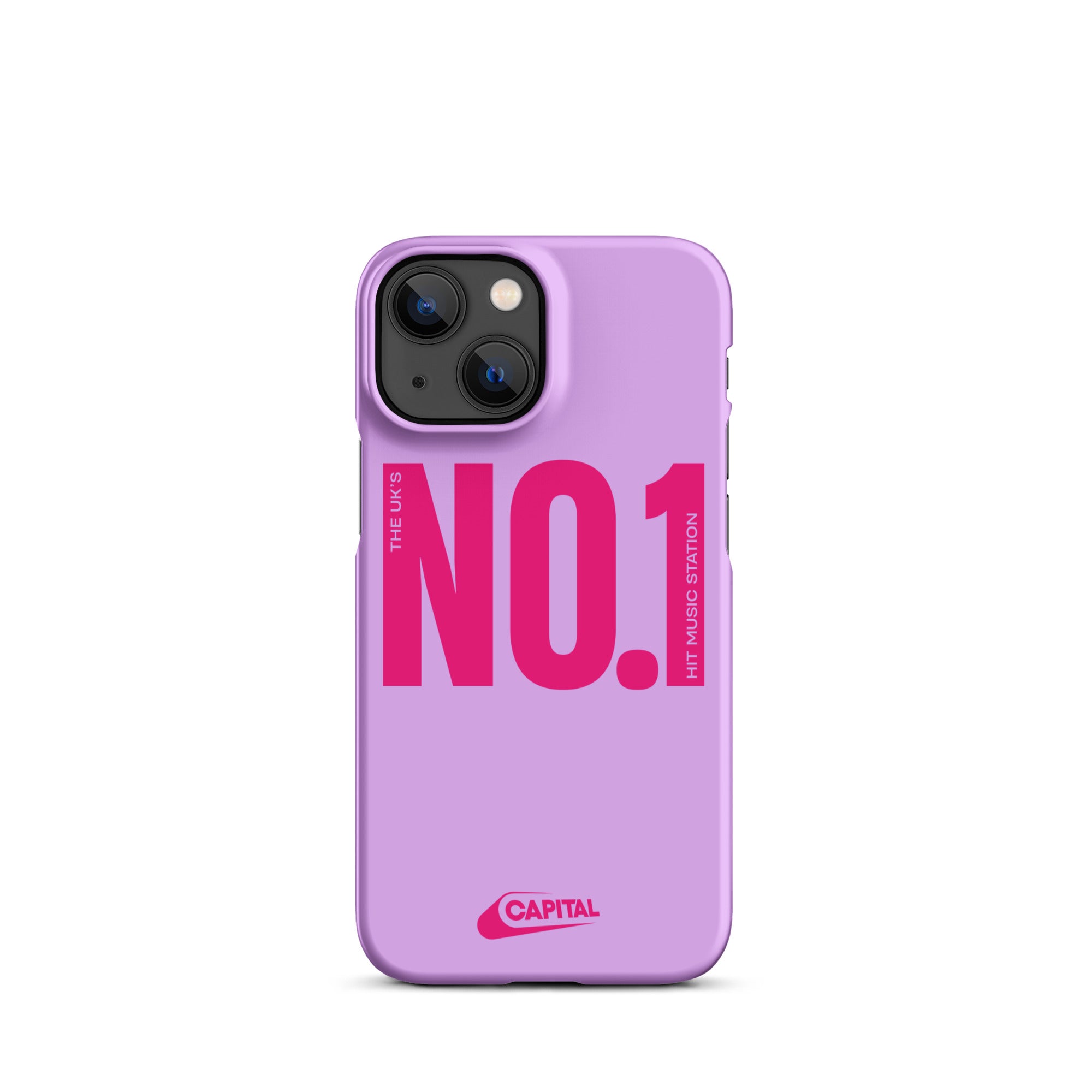 Capital No.1 Pink Snap Case for iPhone® | Global Store