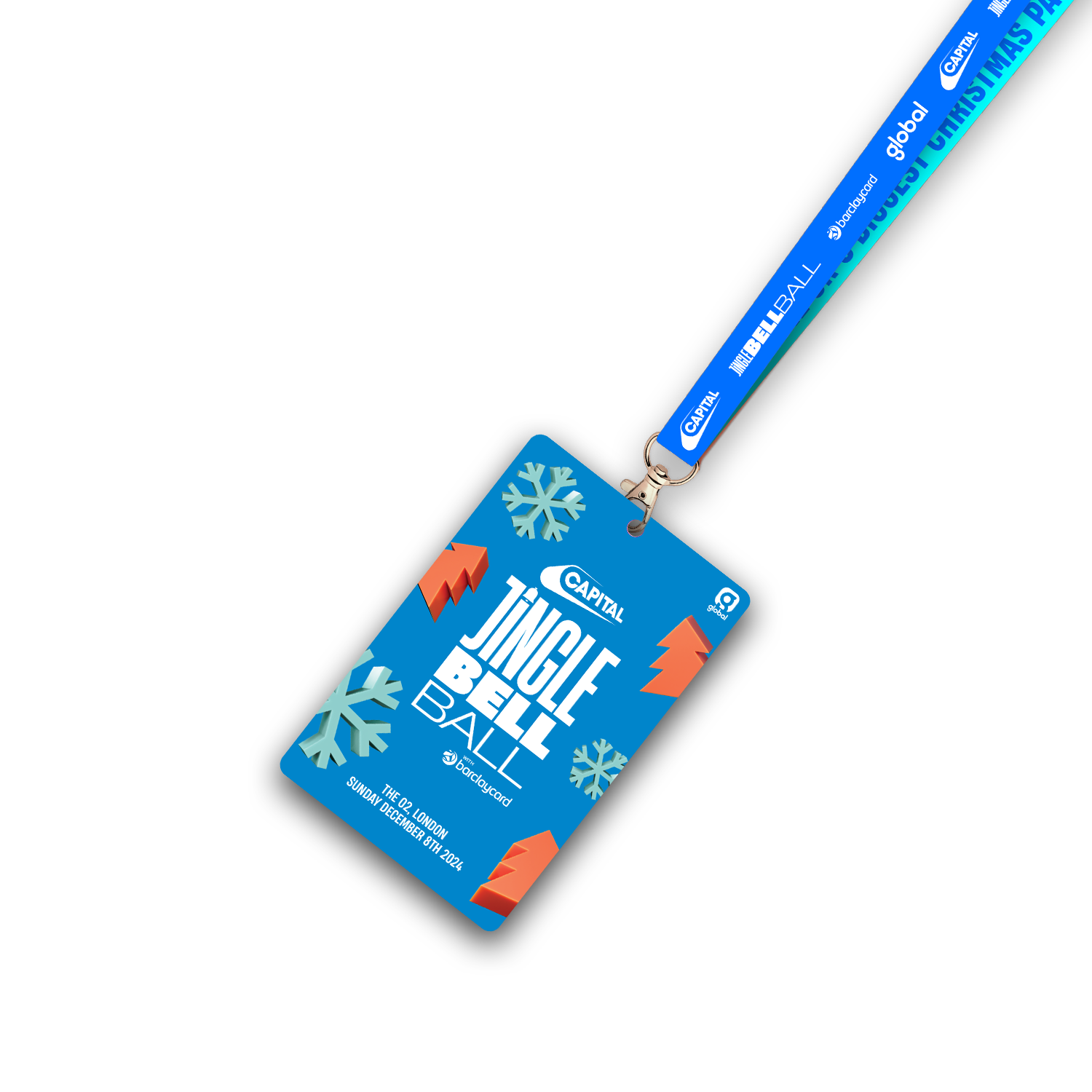 Jingle Bell Ball 2024 SUNDAY Lanyard (Preorder) Global Store