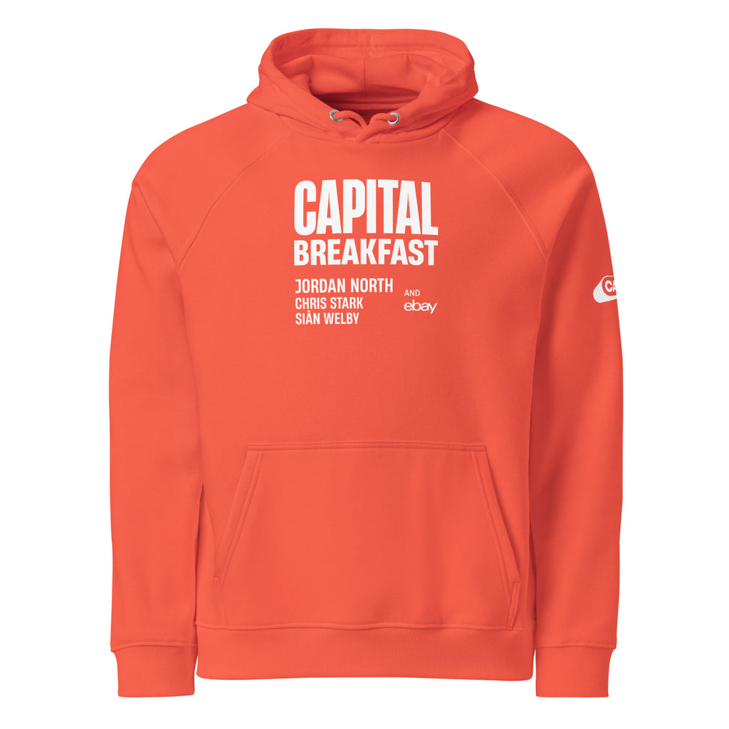 Capital Breakfast Orange Hoodie Global Store - Main Image