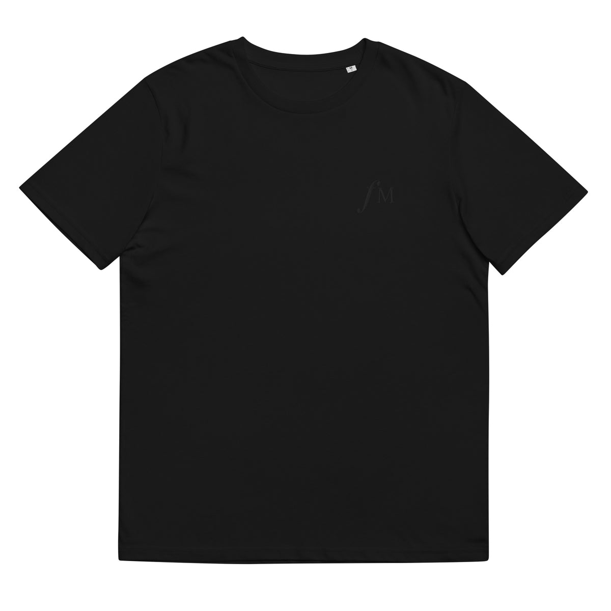 Classic FM Embroidered Black T-Shirt