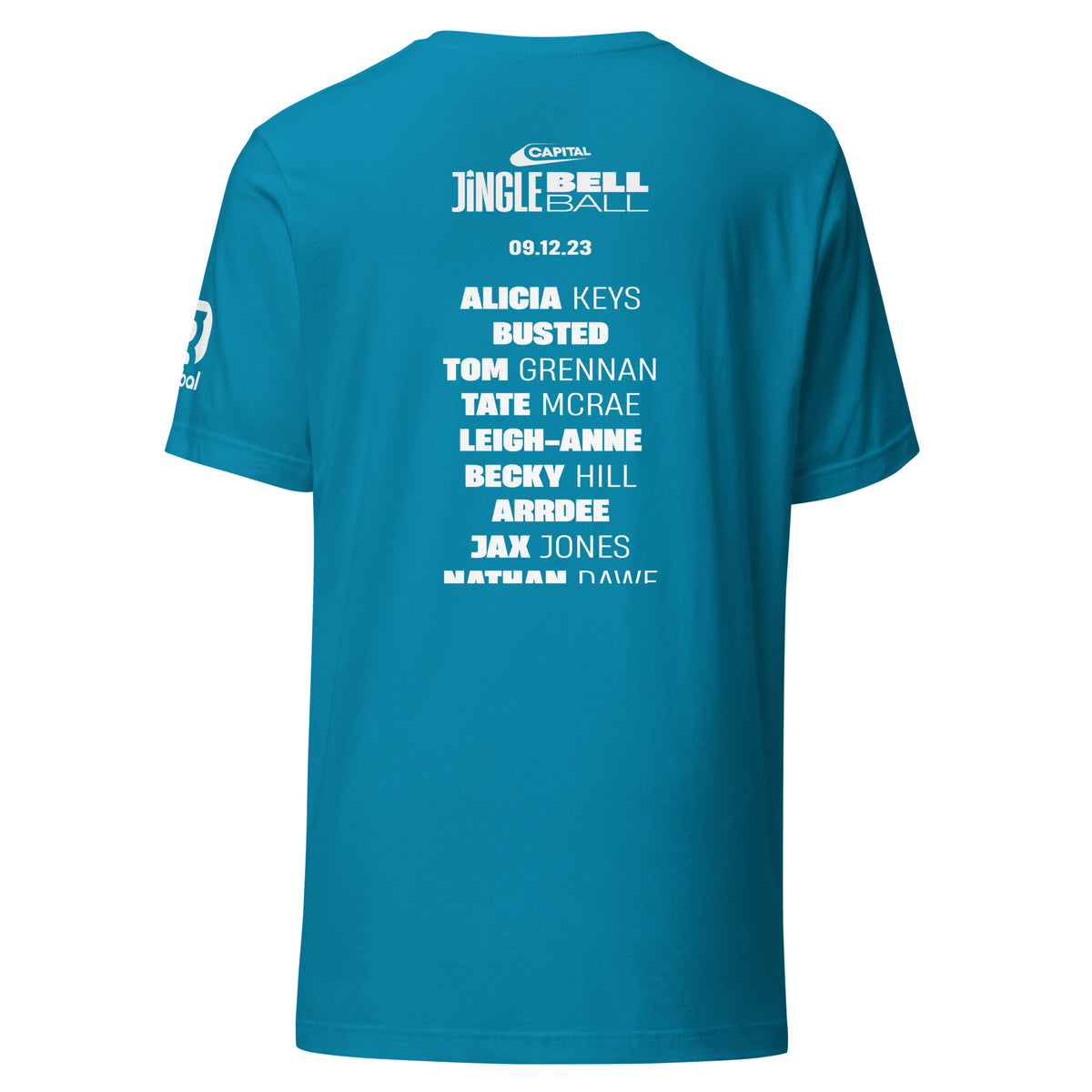 SATURDAY Line Up T-Shirt In Sapphire Blue