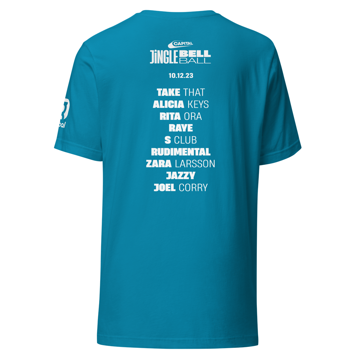 SUNDAY Line Up T-Shirt In Sapphire Blue