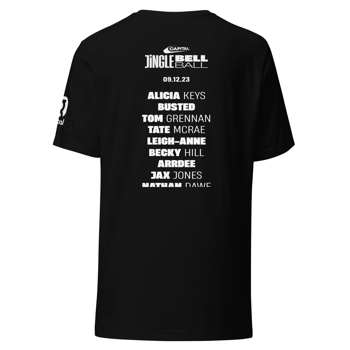 SATURDAY Line Up T-Shirt In Black
