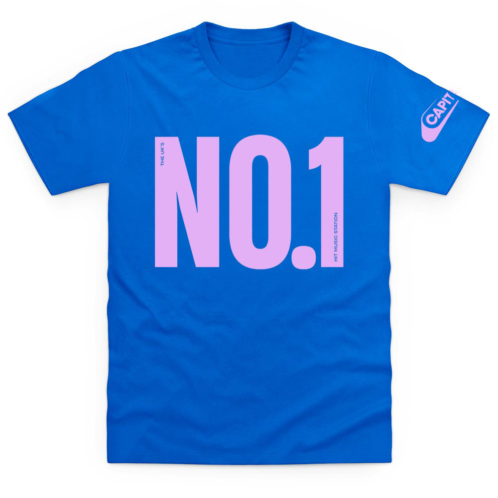 No.1 Royal Blue T-Shirt